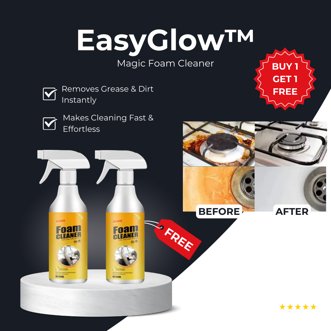 EasyGlow™ varázs habtisztító | Utolsó nap 1+1 INGYEN 🔥