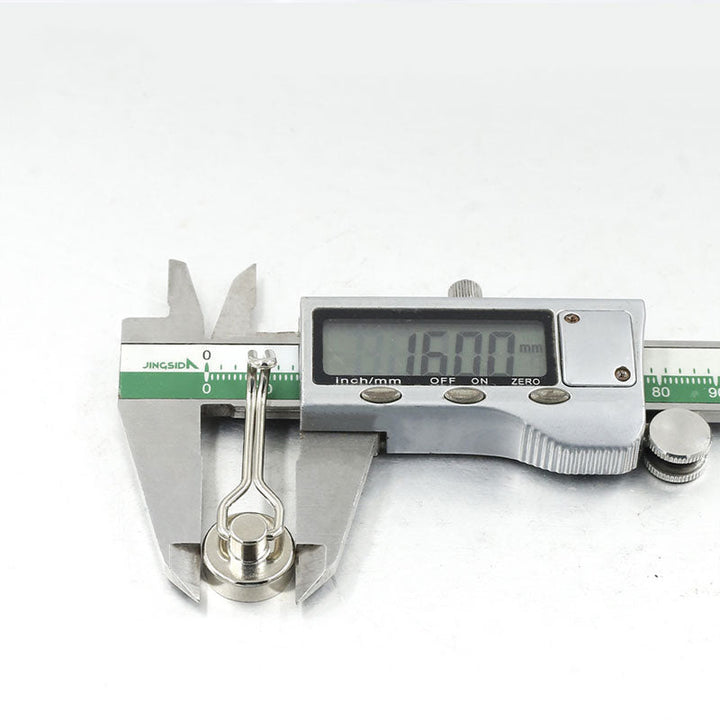 180° drehbarer Magnet-Haken | Starker Wandhaken ohne Bohren | 6–18 kg Tragkraft | Multifunktionaler Organizer