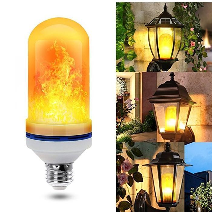 FlameLuxe™ - Lampe mit Feuereffekt