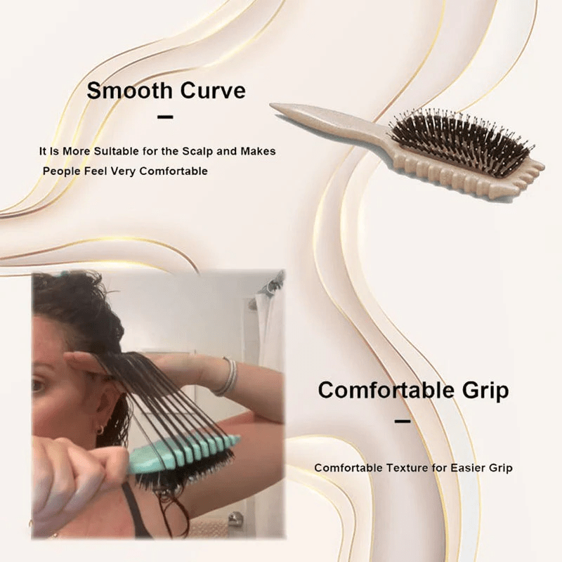 Locken-Stylingbürste zum Definieren | Für Bounce &amp; clumpte Curls ohne Ziepen | Entwirrt &amp; formt in einem Schritt | Für Wellen &amp; Locken