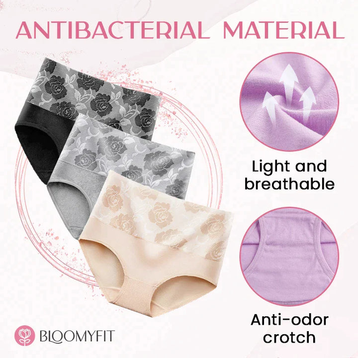 High-Waisted Tummy Control Leak-Proof Panty Slip
