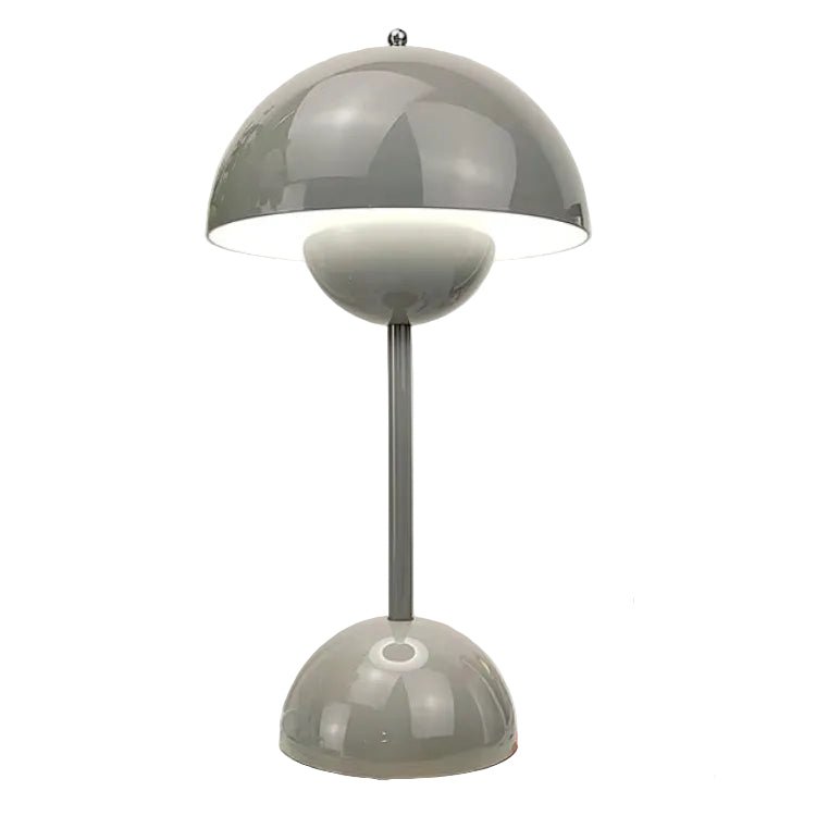 Kabellose Retro Tischlampe mit Akku | Warmweißes LED-Licht | 3-stufig dimmbar | Touch-Steuerung | Bis 10 Std. | 25 × 13 cm