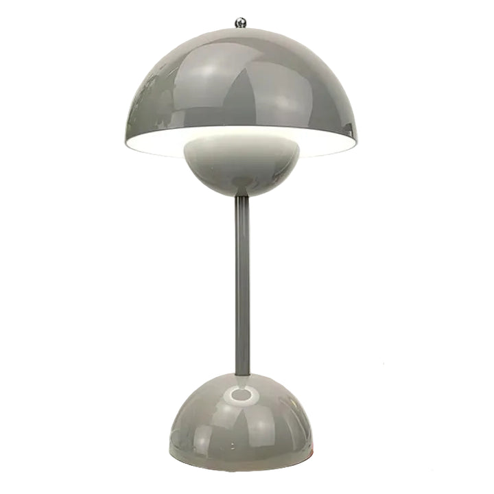 Kabellose Retro Tischlampe mit Akku | Warmweißes LED-Licht | 3-stufig dimmbar | Touch-Steuerung | Bis 10 Std. | 25 × 13 cm