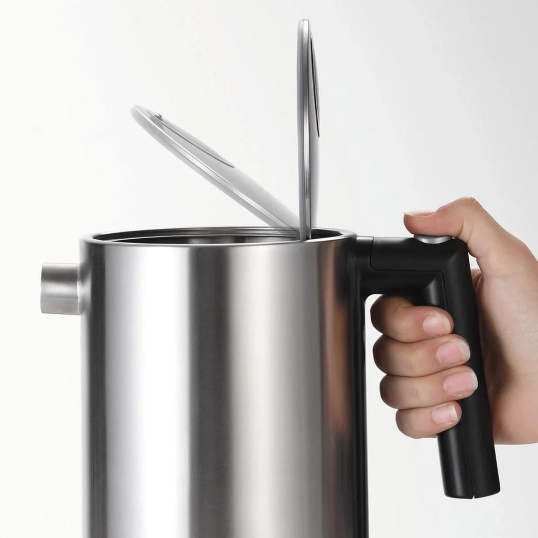 Graef Wasserkocher | 1,2 Liter mit Temperaturwahl, Filterkaffee-Funktion und doppelwandigem Edelstahlgehäuse