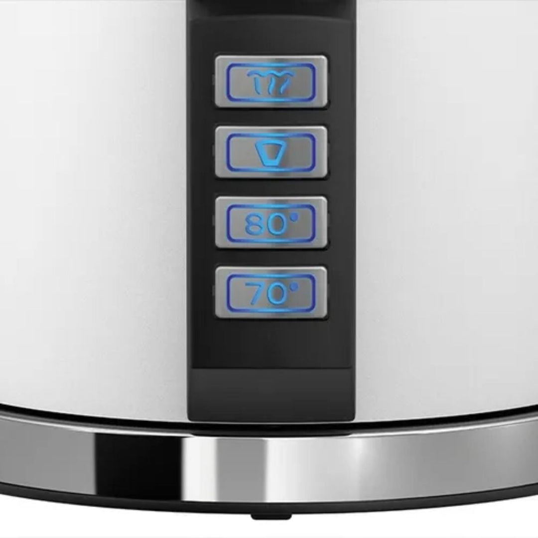 Wasserkocher | 1,2 Liter mit Temperaturwahl, Filterkaffee-Funktion und Kalkfilter für Tee und Kaffee
