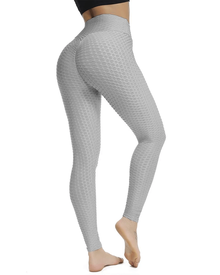 Anti-Cellulite Leggings mit Wabenstruktur | Po-Lift &amp; formender High-Waist-Sitz | Squat-proof, blickdicht, 4-Wege-Stretch