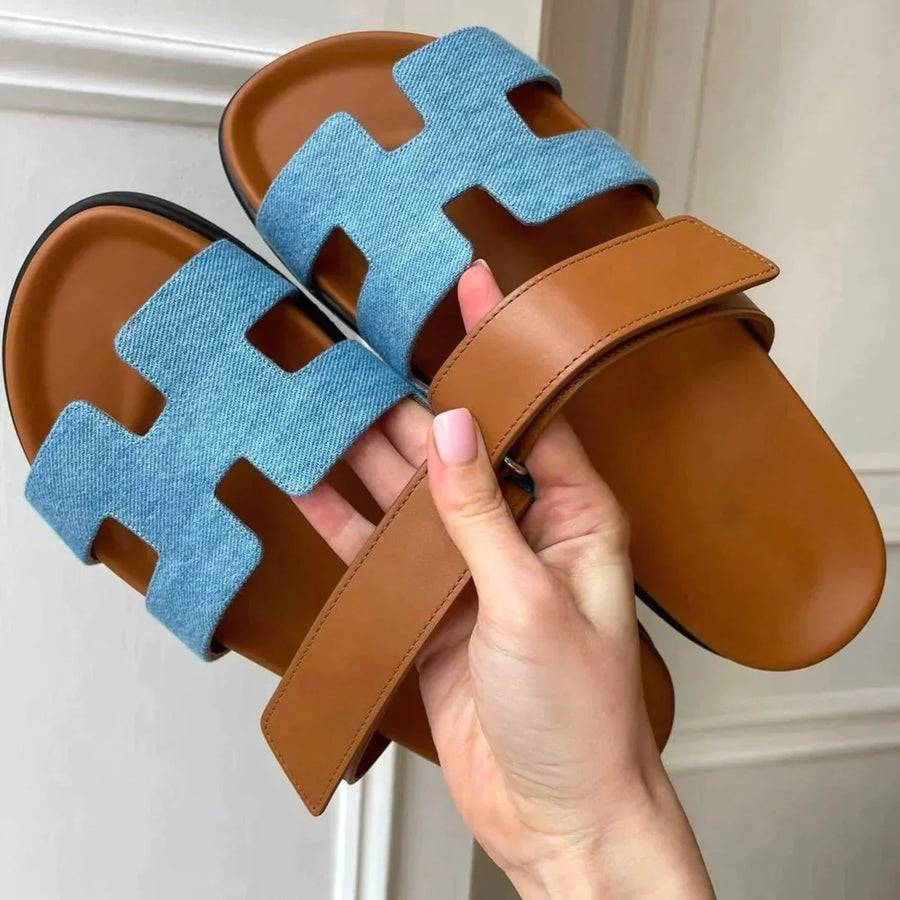 Klara™ – Elegante Chypre Sandalen Damen | Stilvoll &amp; Bequem für Sommer