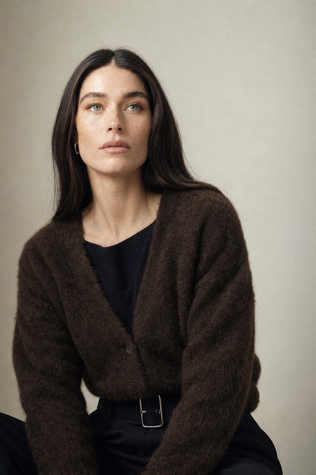 Damen Oversize Strickjacke aus Kunstkaschmir | Weiche warme Strickjacke mit lockerem Schnitt für Alltag, Zuhause und Layering