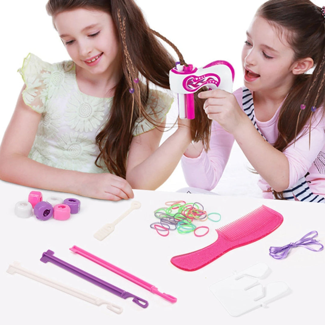 Automatic hair braider for braids | Salon look in seconds, no tangling | Compact &amp; lightweight for on the go | Includes hair ties &amp; instructions