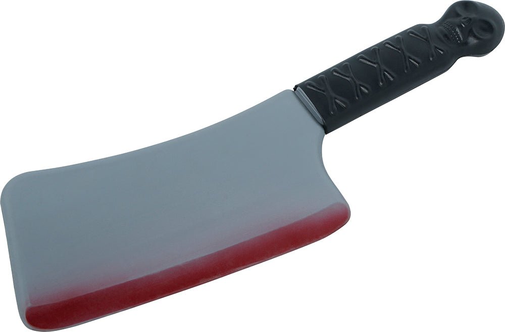 Halloween Metzger Accessoire Set | 4-teiliges Horror Kostüm Zubehör mit Messer, Schürze und Handschuhen für Mottopartys