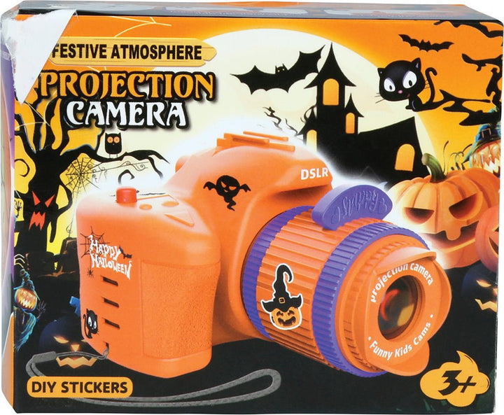 Halloween LED Projektor 10 cm | Kompakter Lichtprojektor für gruselige Halloween-Partys und stimmungsvolle Dekoration