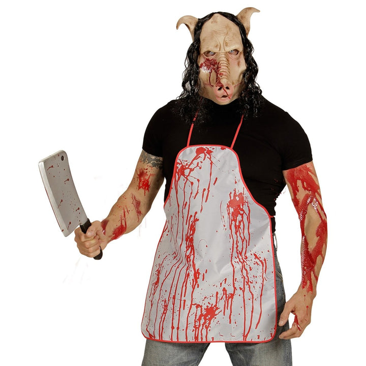 Schweinemaske Halloween | Beige Tiermaske für Erwachsene und ältere Kinder für Halloween- und Mottopartys