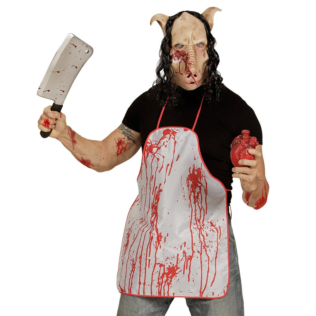 Schweinemaske Halloween | Beige Tiermaske für Erwachsene und ältere Kinder für Halloween- und Mottopartys