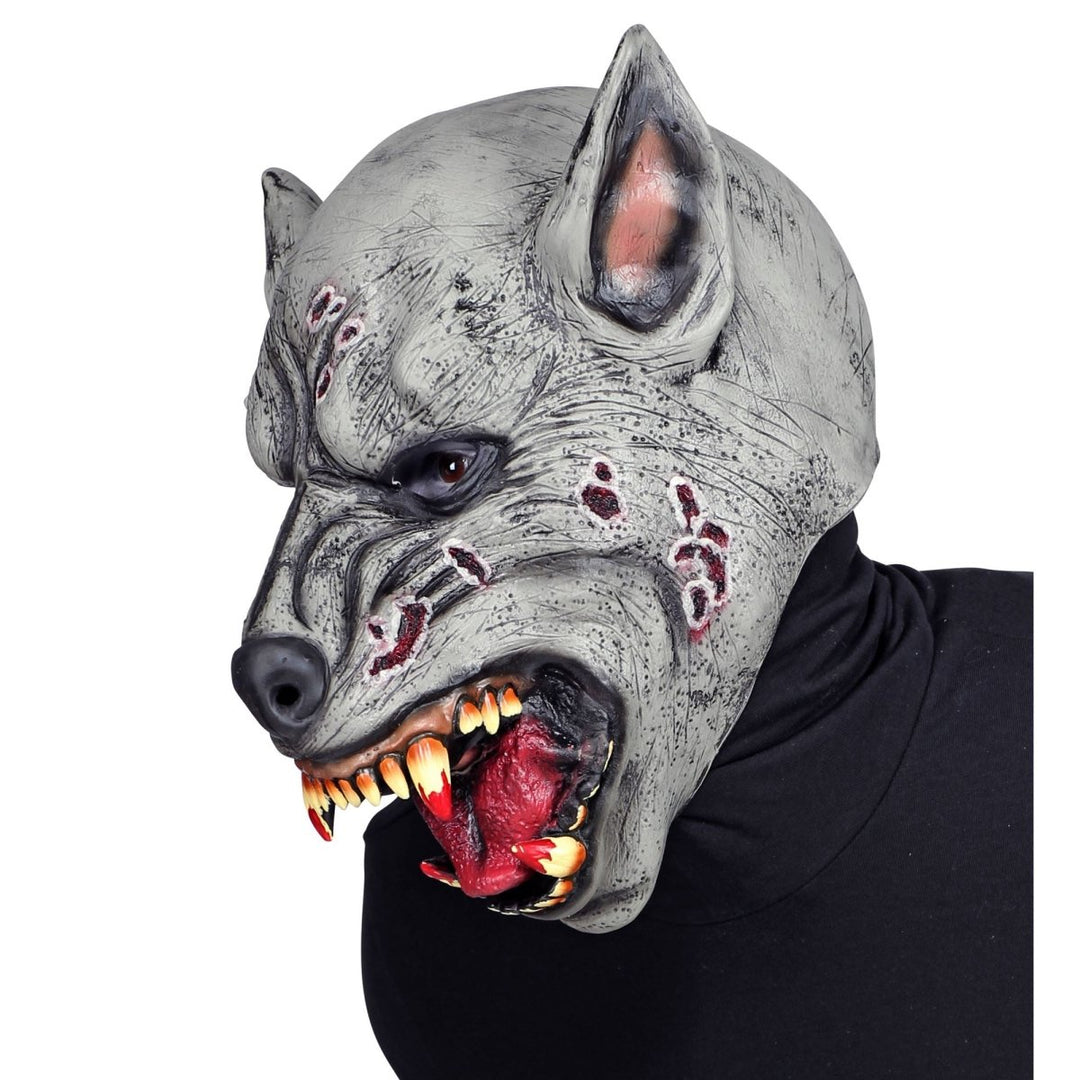 Werwolf Maske Halloween | Graue Horror-Maske für Werwolf-Kostüme, Halloween-Partys und gruselige Mottopartys