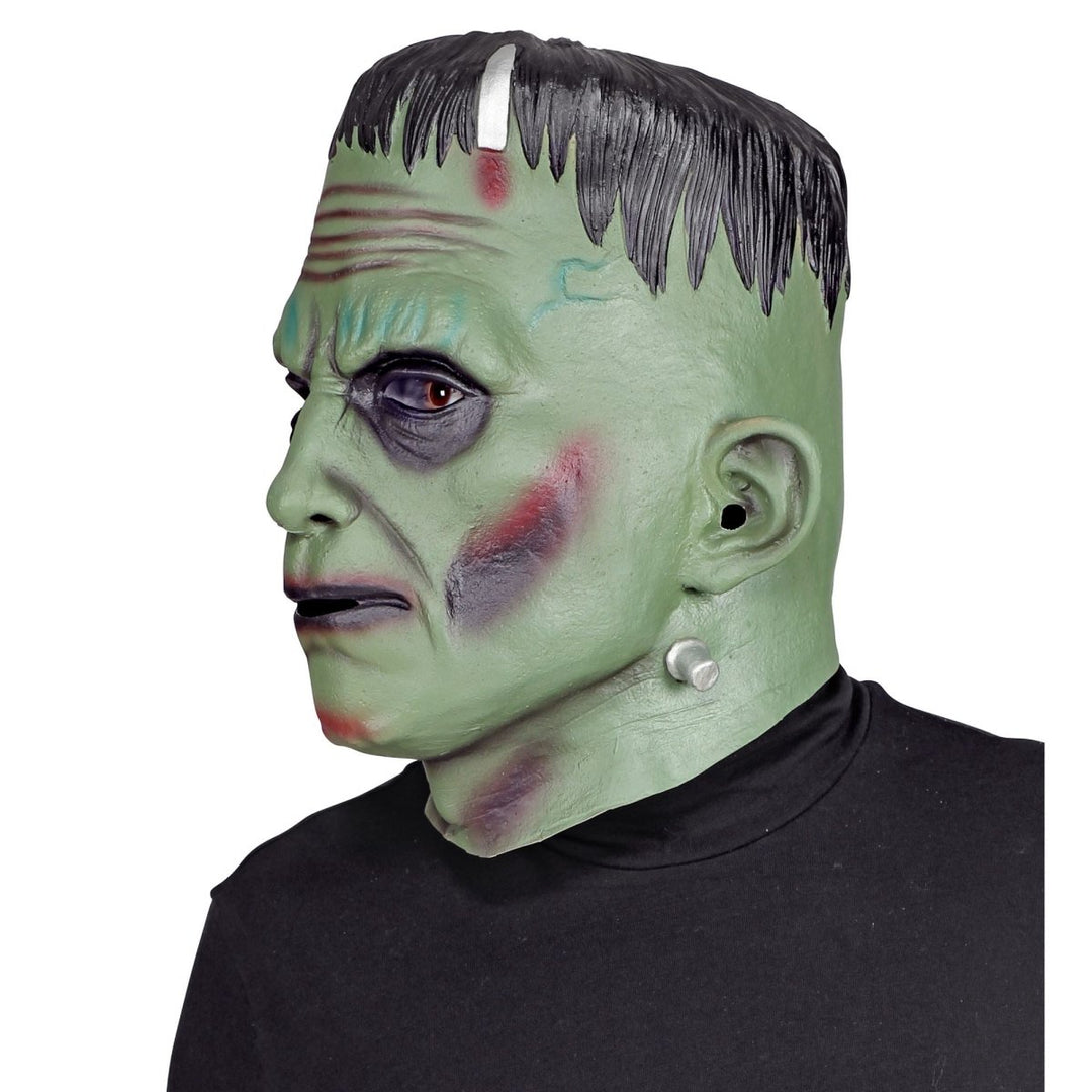 Monster Maske Halloween | Grüne Gruselmaske für Labor-Monster-Kostüme, Halloween-Partys und Horror-Verkleidungen