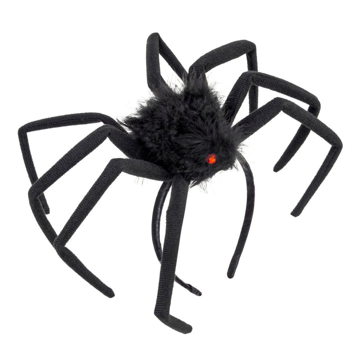 Halloween Spinne 50 cm | Große Spinnen-Attrappe als gruseliges Accessoire für Halloween-Kostüme und Mottopartys