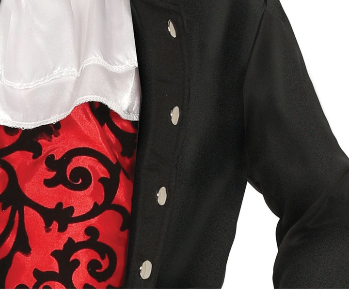 Vampir Kostüm Kinder | Halloween-Kostüm mit Hemd, Jacke und Hose für Halloween-Partys und Mottopartys