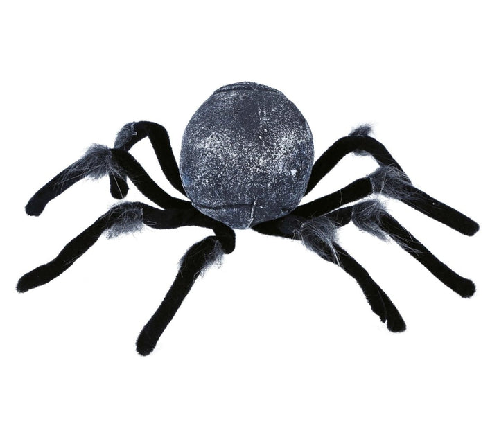 Halloween Spinne Tischdekoration | Gruselige Deko-Spinne aus Metall, Polyester und PVC für Halloween und Horrorparty