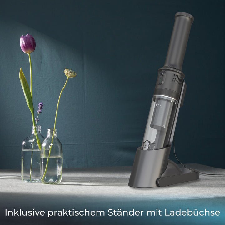 Handstaubsauger 140 Watt | Kabellos mit 16.000 Pa Saugleistung und HEPA-Filter