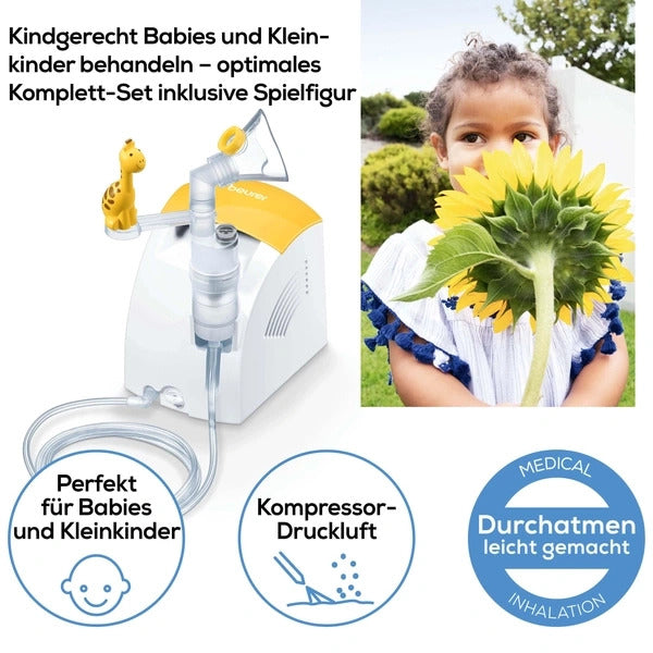 Kinder Inhalator | Kompressor-Inhalator für Babys und Kinder