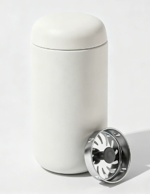 Thermobecher | Edelstahlbecher mit Keramik-Innenbeschichtung für Kaffee unterwegs | 400 ml