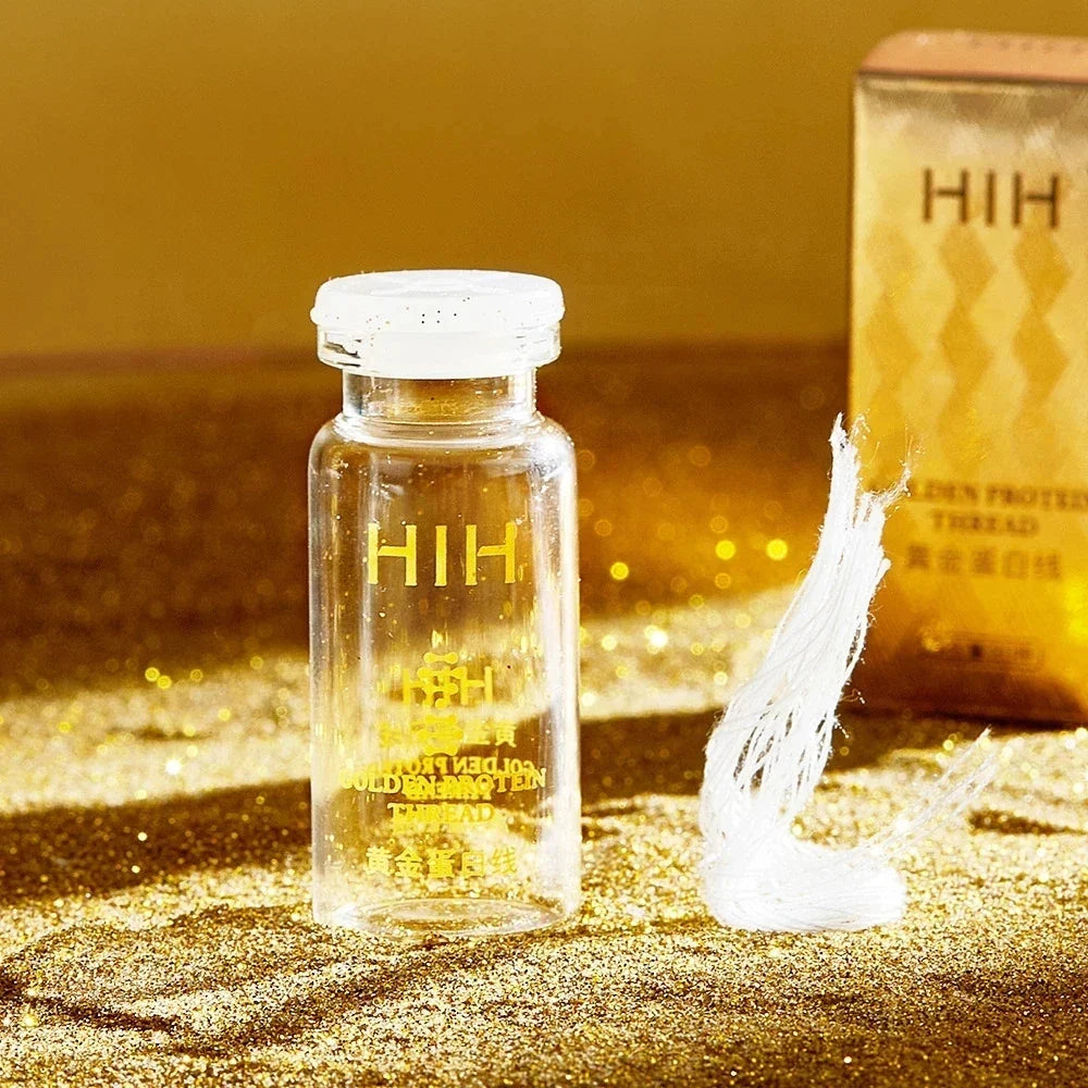 Collagen protein threads for face | Instant glow &amp; care essence | For plumper-looking skin &amp; smoother complexion, Korean-inspired