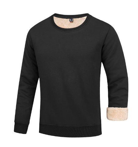 Herren Baumwollpullover Langarm | Lässiger Pullover mit regulärer Passform und atmungsaktivem Tragegefühl für Herbst und Winter