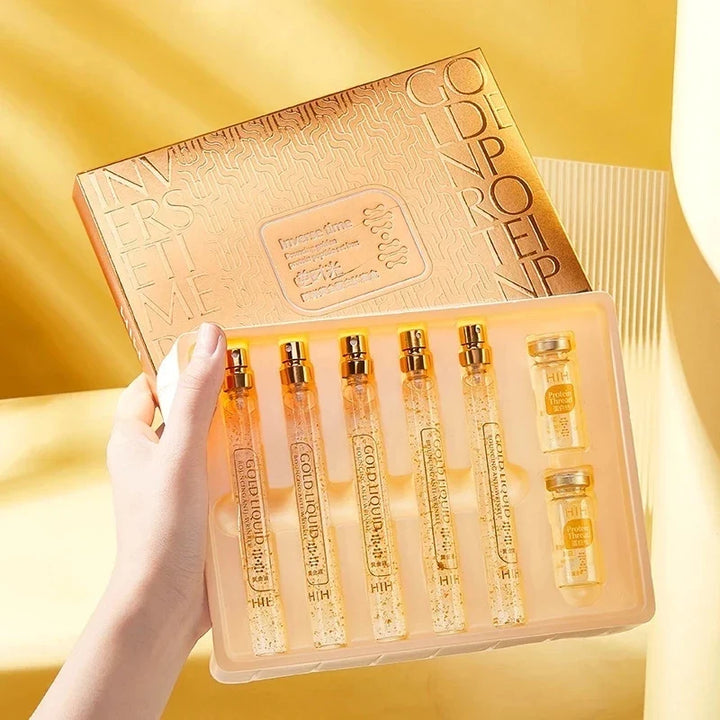 Collagen protein threads for face | Instant glow &amp; care essence | For plumper-looking skin &amp; smoother complexion, Korean-inspired
