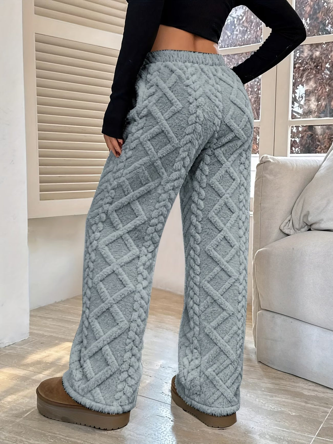 Winterhose | Warme Thermohose mit Sherpa-Fleece für kalte Wintertage