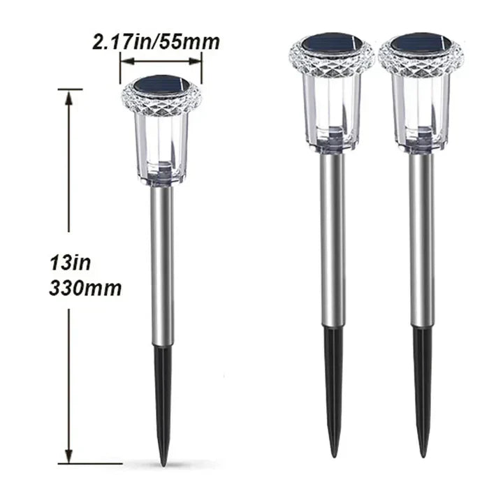Lampe solaire de jardin SonnenGlühen™ pour extérieur (1 + 1 gratuit)