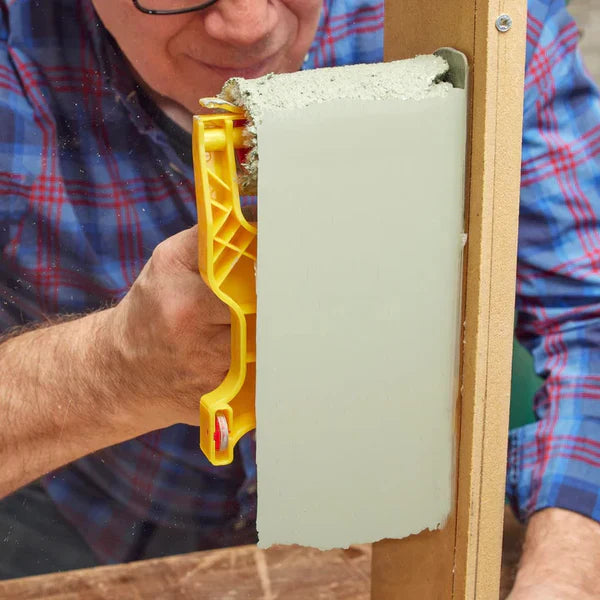 Outil rouleau à peinture pour bords nets | Protège cadres et plinthes sans ruban | Peinture rapide autour des fenêtres, portes et coins
