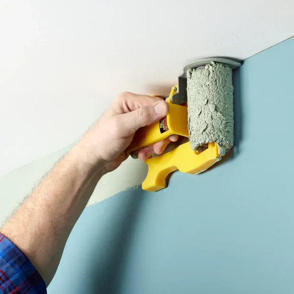 Outil rouleau à peinture pour bords nets | Protège cadres et plinthes sans ruban | Peinture rapide autour des fenêtres, portes et coins