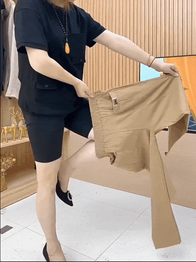 Damen Baumwollhose bequem &amp; elastisch | stilvolle Freizeithose mit flexibler Passform | atmungsaktive Alltags- &amp; Arbeitshose
