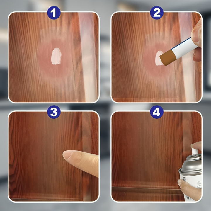 1+1 GRATIS | WoodFix - Kaschiert Holzkratzer in Sekunden!