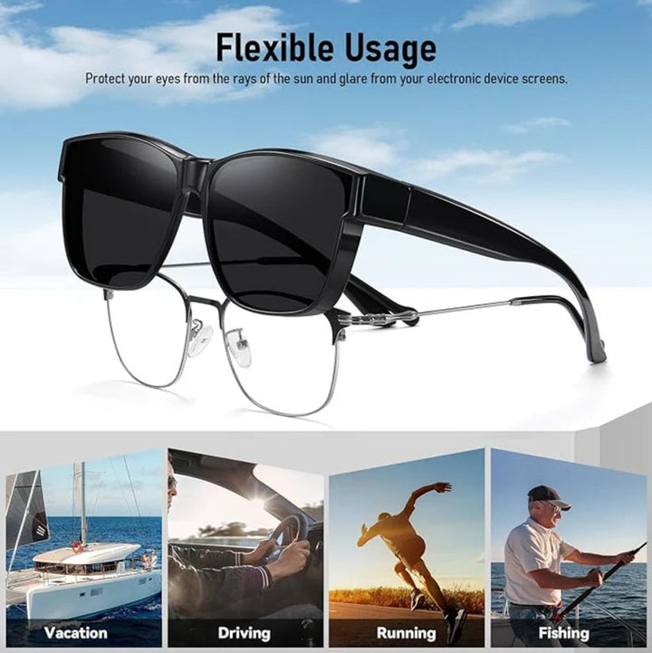 SunShieldCanopy™ Fit Over Sunglasses