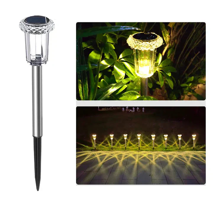 Lampe solaire de jardin SonnenGlühen™ pour extérieur (1 + 1 gratuit)