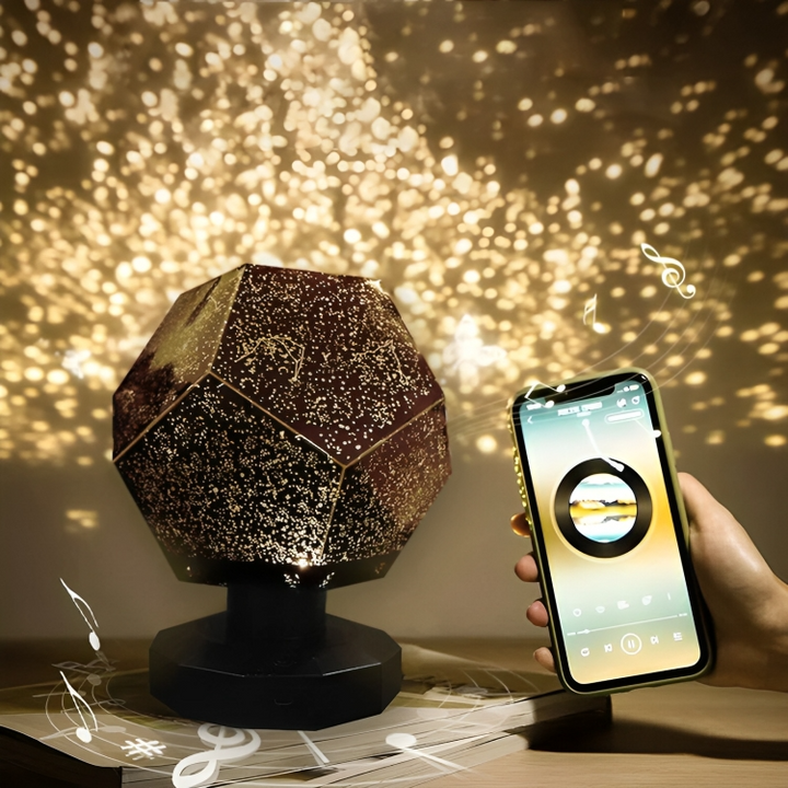 Proiettore LED cielo stellato | controllo musica Bluetooth | 3 colori e telecomando