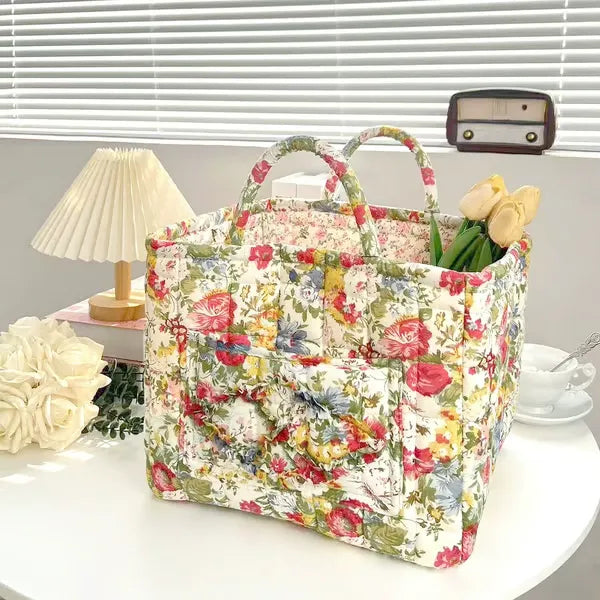 BohoNest – Gewebter Stoff-Aufbewahrungskorb