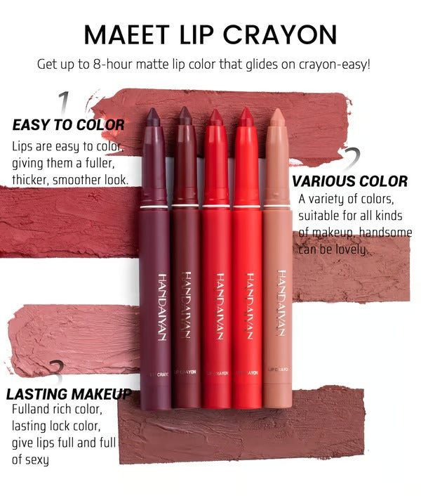 VelvaKiss – Rotatable lip liner with matte finish
