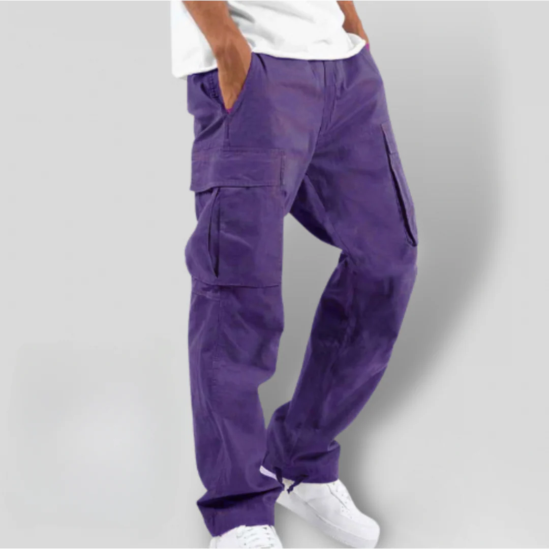 Herrenhose | Locker geschnittene Freizeithose mit atmungsaktivem Tragekomfort für Alltag und vielseitige Looks