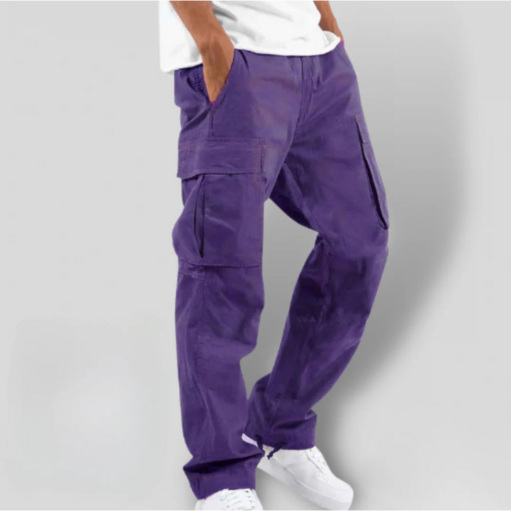 Herrenhose | Locker geschnittene Freizeithose mit atmungsaktivem Tragekomfort für Alltag und vielseitige Looks