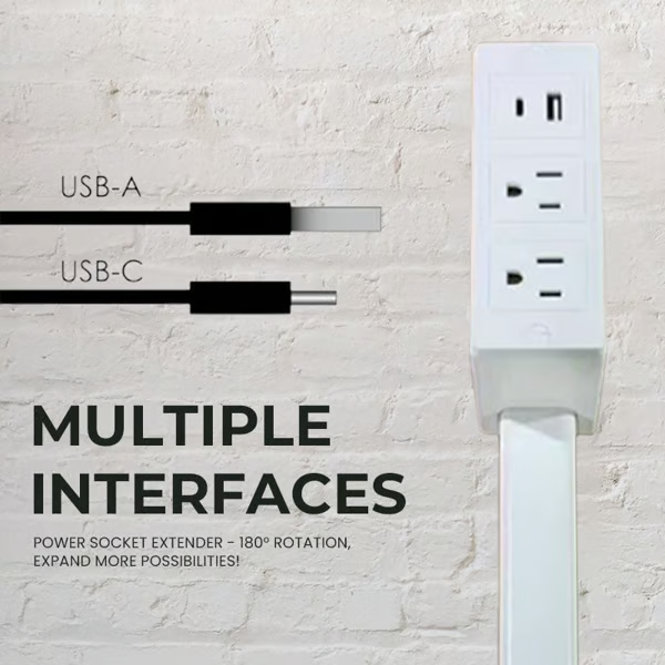 PowerNest – Compact Power Strip Extender