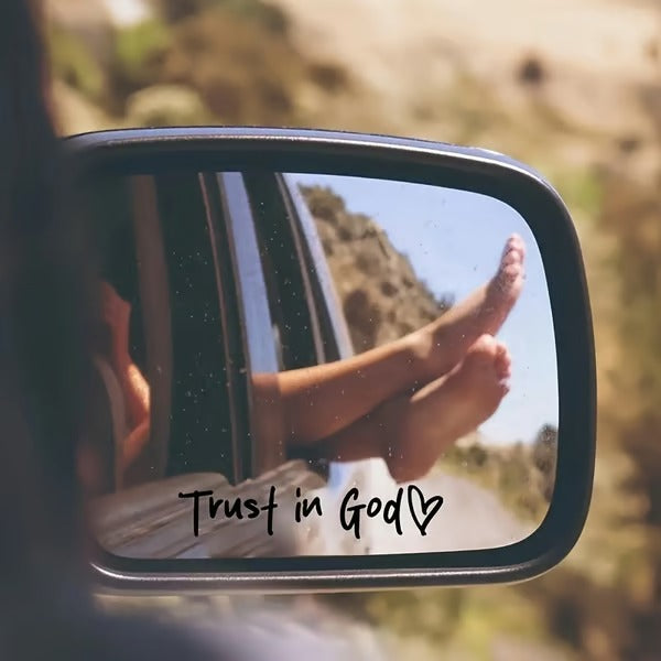 GraceMirror – Inspirierende Auto-Sticker mit christlicher Botschaft
