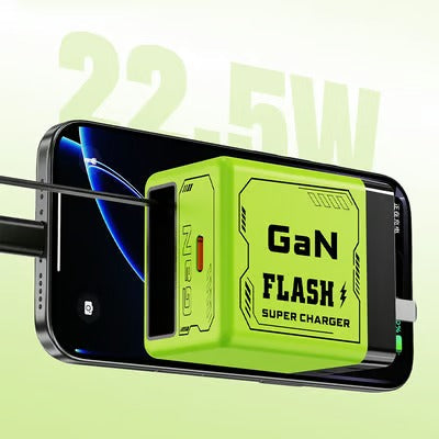 PowerNest – GaN-Dual-Port-Schnellladegerät
