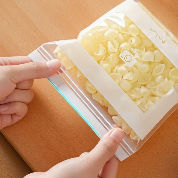 FreshSeal – Opakovane použiteľné potravinárske vrecká na skladovanie