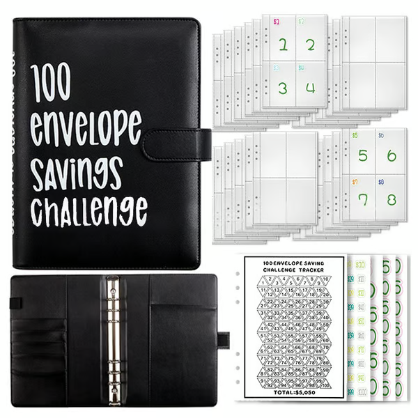 SaveWise – Das 100-Umschläge-Budgetierungs-Challenge-Buch