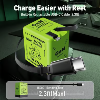 PowerNest – GaN-Dual-Port-Schnellladegerät