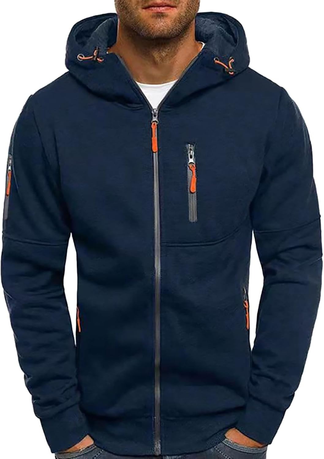 Herren Hoodie | Weicher Kapuzenpullover aus Baumwollmischung für Alltag, Freizeit und entspannte Casual-Looks
