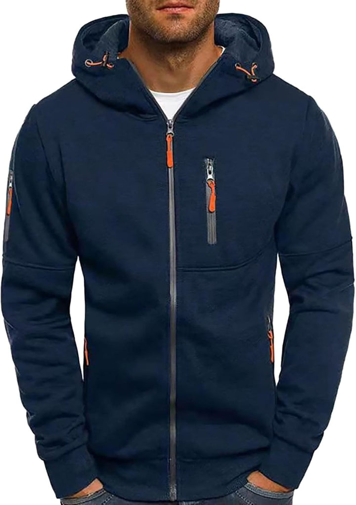 Herren Hoodie | Weicher Kapuzenpullover aus Baumwollmischung für Alltag, Freizeit und entspannte Casual-Looks