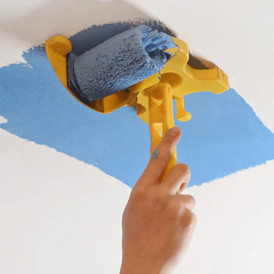 Outil rouleau à peinture pour bords nets | Protège cadres et plinthes sans ruban | Peinture rapide autour des fenêtres, portes et coins